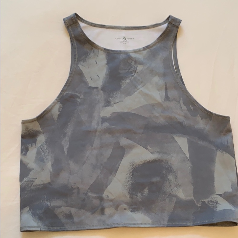 Lou & Grey Cropped workout tank size L\XL